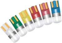 T10 LED 전구 6.3V AC/DC 2835 2SMD 핀볼 LED 전구 W5W 웨지 LED 자동차 실내 독서등 돔 조명 자동차 주차등