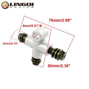 LINGQI Racing moto Tee adattatore <span class=keywords><strong>tubo</strong></span> olio giunto collegamento olio collegamento olio per moto ATV <span class=keywords><strong>Pit</strong></span> <span class=keywords><strong>Bike</strong></span> pezzi di ricambio - Product Image 3