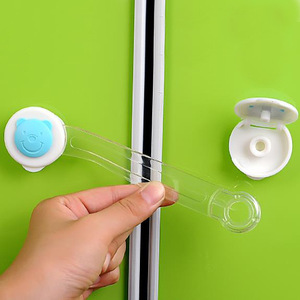 Verrou de sécurité pour tiroirs anti-ouverture pour bébé, verrou de sécurité enfant, verrou anti-pincement pour armoires, réfrigérateurs et - Product Image 1