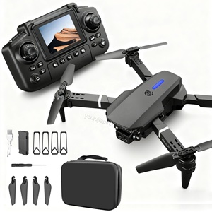 Mini RC <span class=keywords><strong>E88</strong></span> <span class=keywords><strong>PRO</strong></span> Drohne 4K HD Doppelkameras Faltbarer <span class=keywords><strong>Quadcopter</strong></span> LED Hover RC Mit Bildschirm UAV <span class=keywords><strong>E88</strong></span> <span class=keywords><strong>Pro</strong></span> Max Anfänger-Drohnen - Product Image 1