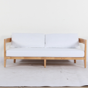 थोक शादी फर्नीचर ठोस लकड़ी फ्रेम टेक लाउंज घटना 2 सीटर सोफे के साथ कुशन - Product Image 4