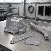 Service de revêtement électrophoretique cathodique, traitement de surface personnalisé par électrolyse noire pour pièces embouties et composants moulés en alliage de zinc