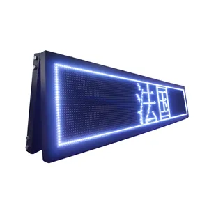 P10 Front Service Outdoor Double Sided White Digits Rolling Led Panel Display Module Screen