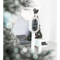 Photo Booth Selfie Kustom dengan Layar Sentuh iPad dan Printer DSLR