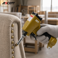 ASCOTT T1170 Cloueur pneumatique industriel 11,7 mm pour clous décoratifs, pistolet à clous pour ameublement et rembourrage de canapés, OEM