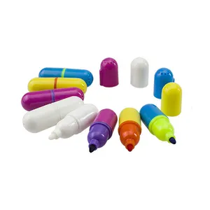 공급 업체 사용자 정의 낮은 MOQ 9 + 1 8 + 2 매직 컬러 변경 알약 모양 마커 색칠 펜 어린이
