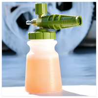 Connecteur rapide en laiton pour nettoyeur haute pression, canon à mousse réglable, pulvérisateur de shampoing pour lavage de voiture, raccord rapide 1/4