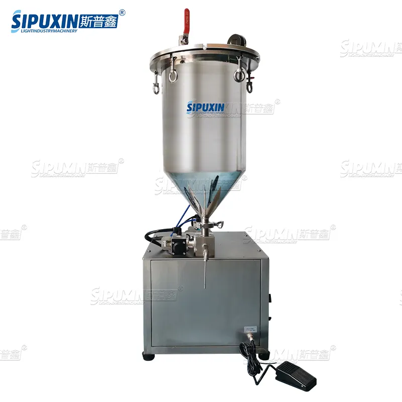 Máquina enchimento semiautomática pressão mesa SPX para o enchimento esmaltes