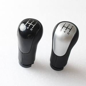 Pomo de palanca de cambios para Ford Fiesta, versión de cuero y plástico PU, diseño ergonómico - Product Image 1