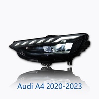 Adapté aux modèles Audi A4 20-24 pour les phares, les feux de jour à LED, les lentilles matricielles et la modification des feux de virage continus