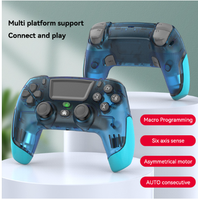 Manette de jeu sans fil programmable à effet Hall linéaire P06 pour PS4 Switch Android IOS PC