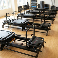 Machine de Pilates de qualité commerciale, directement de l'usine, Reformer Pilates avec logo personnalisé, vente en gros, prix d'usine pour les salles de sport