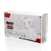 Boîte de présentation transparente en acrylique 151 UPC avec protection anti-UV et support magnétique