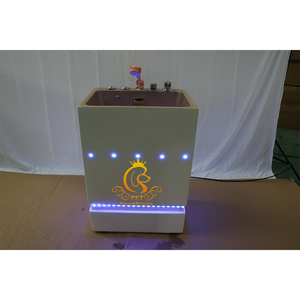 EUR PET Adjustable Multi-function Pet Cleaning Grooming Bathtub Freestanding Cat and Dog Spa Grooming Cleaning Bathtub - Product Image 4