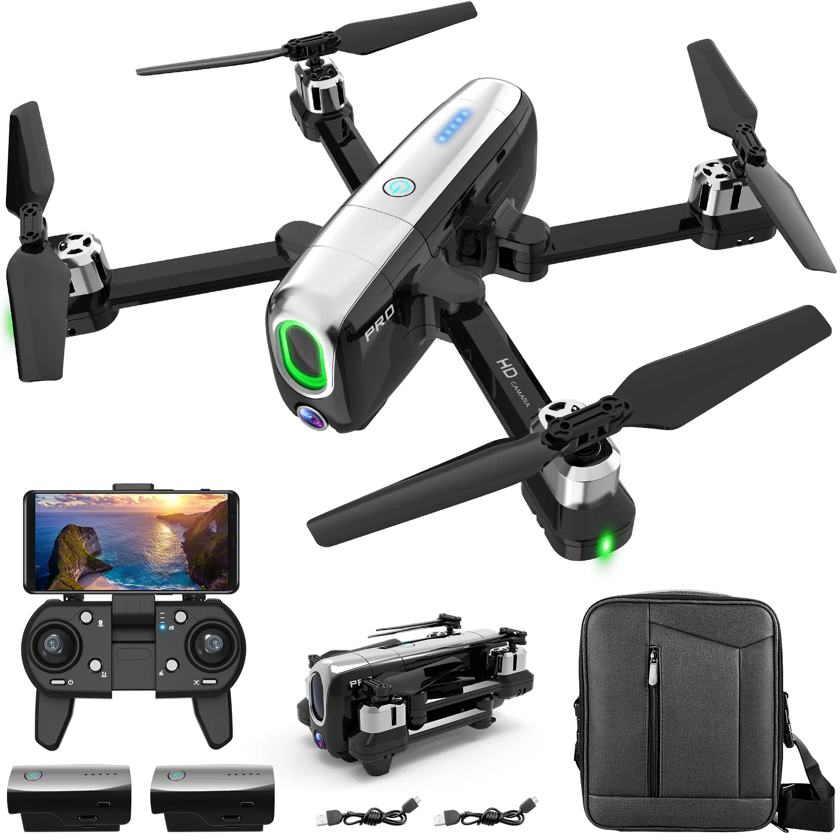 Drone với máy ảnh RC trẻ em Đồ chơi gấp giá thấp nhất miễn phí vận chuyển dài phạm vi theo tôi 5G GPS HD 1080P 4K kép máy ảnh bay không người lái