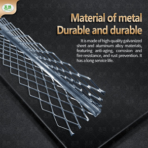 Vente chaude de cornières galvanisées pour plâtre, 50x50 mm, cornières d'angle pour la construction et le plâtrage mural - Product Image 4