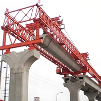 Lanceur de faisceau de grue pour la construction de ponts et ponts routiers érigeant des composants de moteur de noyau Outil de lancement de faisceau de béton