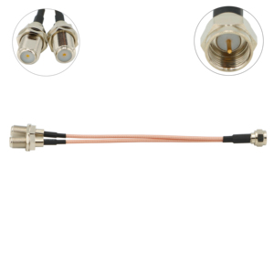 <span class=keywords><strong>Répartiteur</strong></span> F 75 Ohms pour Câble Coaxial TV <span class=keywords><strong>Antenne</strong></span>, <span class=keywords><strong>Répartiteur</strong></span>/Combinateur 3 Voies F Mâle vers Double Femelle Câble RG316 - Product Image 3