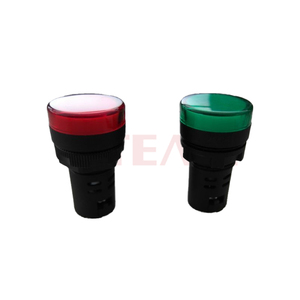 Lampu sinyal Led Mini plastik 98, lampu sinyal Led Mini Diameter 22mm 12v 24v 110v 220v, lampu merah indikator <span class=keywords><strong>16mm</strong></span> 220v - Product Image 2