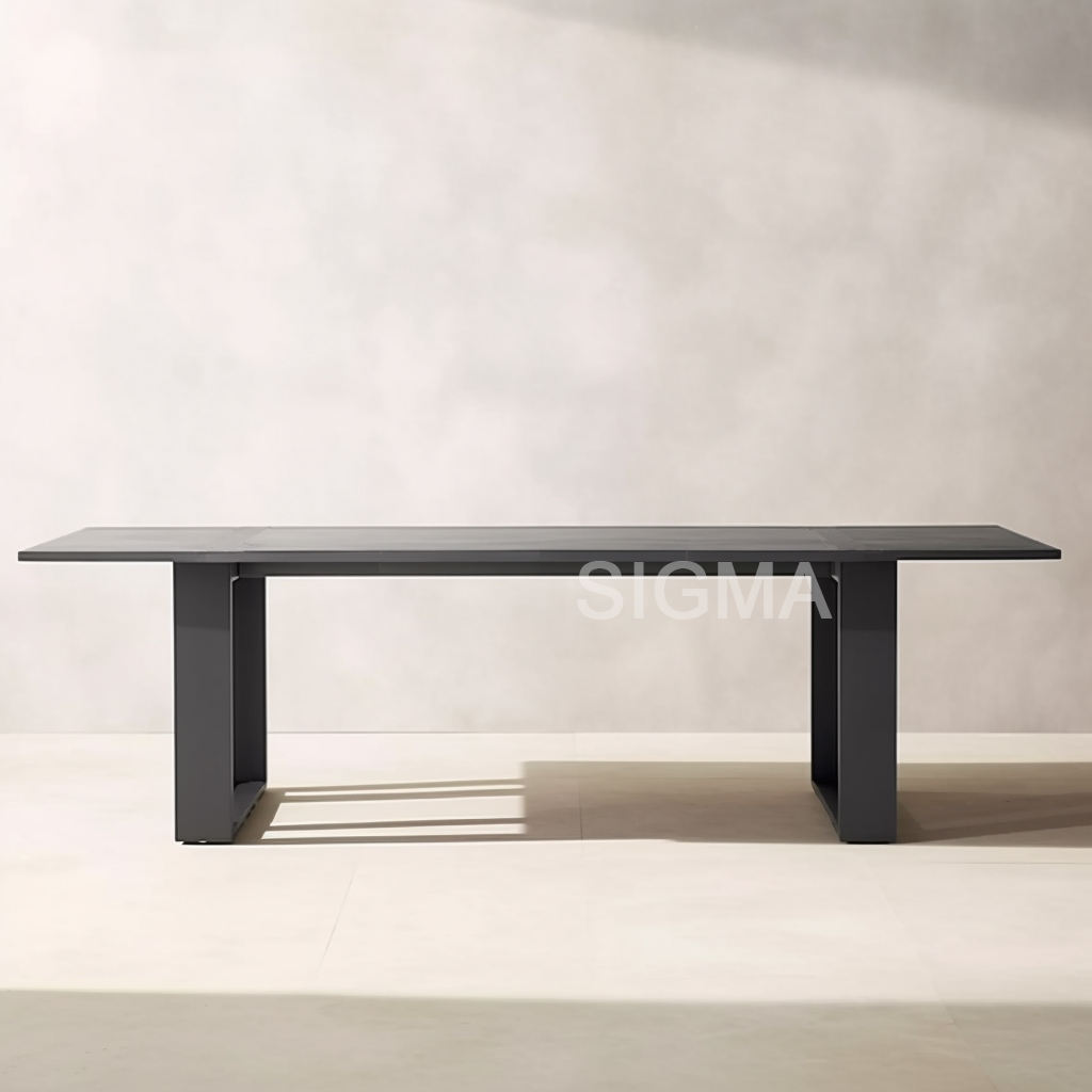 luxury garden furniture patio furniture aluminum dining tables and chair outdoor dining sets