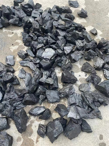 Commercio all'ingrosso di alta qualità naturale grezzo <span class=keywords><strong>shungite</strong></span> <span class=keywords><strong>pietra</strong></span> minerale esemplari di guarigione ruvida cristallo di schungite per la decorazione domestica - Product Image 6