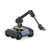 Servo Bus Serial Torsi Tinggi, Kit Lengan Robot Desktop RoArm-M2, Berbasis ESP32, 4-DOF