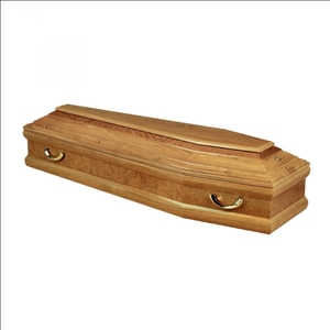 Ataúd de Madera Estilo Europeo para Adultos, Artículos Funerarios a Precio de Fábrica - Product Image 2