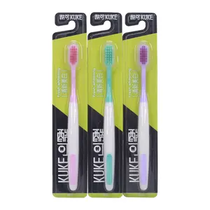 2022 Blister pack fine soft bristle adult toothbrush can be customized LOGO manufacturers