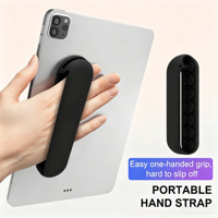 Sangle de maintien universelle en silicone à ventouse réutilisable 6 couleurs pour iPad 10.2 10.5, tablettes et liseuses électroniques – Support antidérapant à une main