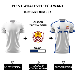 24/25 nuova <span class=keywords><strong>serie</strong></span> <span class=keywords><strong>di</strong></span> Design da uomo t-shirt da calcio stampate con stampa <span class=keywords><strong>a</strong></span> manica corta - Product Image 3