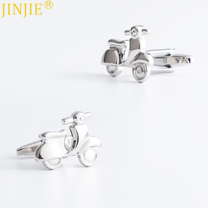 在庫処分、即発送可能、低MOQ、高品質真鍮製ノベルティスタイルカフスボタン、メンズアクセサリー - Product Image 6