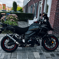 Silencieux d'échappement universel pour moto 570 mm en acier inoxydable avec DB Killer pour scooter, VTT 300cc 400cc 560cc