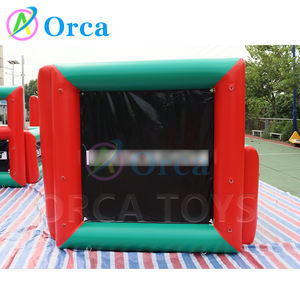 קיר בונקר מתנפחים קיר עבור מסחרי חץ וקשת חיצונית מסחרי משחק יריות קיר מתנפחים בונקר - Product Image 5