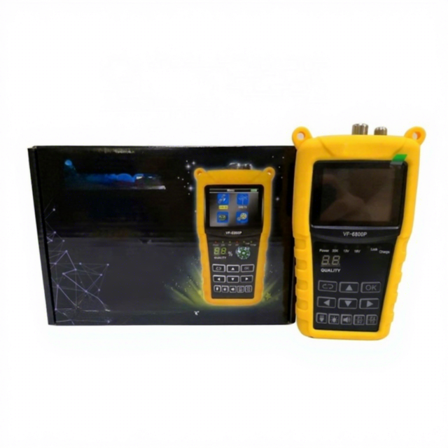 VF-6800P HD Digital Satellite Finder Combo Support DVB-T2/DVB S2/DVB C Sat Finder Meter For Satellite TV Receiver dvb t2 Tuner