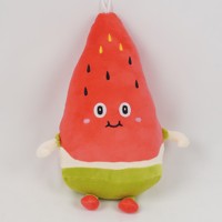 Unisex Superzacht Op Maat Gemaakt Met Fruit Versierde Knuffels Pp Katoen Gevulde Stof Geborduurd Verjaardagscadeau Voor Kinderen Gevoerd Mesh