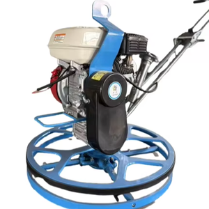 Depo zemin parlatma beton yumuşatma makinesi çimento zemin bitirme için benzinli Powered el güç mala - Product Image 1