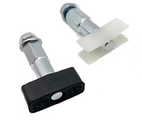 Glissière de porte d'ascenseur OEM WR-Door Slider-9 en métal et plastique FR PC, pièce de rechange pour hôtels et hôpitaux avec garantie d'un an