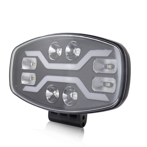 Phares LED 10 pouces 24V 80W 8000 Lumens les plus populaires, blancs et jaunes, pour conduite et travail, avec clignotants dynamiques séquentiels, universels - Product Image 4