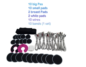 Expédition rapide gymnastique passive perte de poids Machine masseur de sein électrostimulation Machine <span class=keywords><strong>musculaire</strong></span> vagues russes - Product Image 3