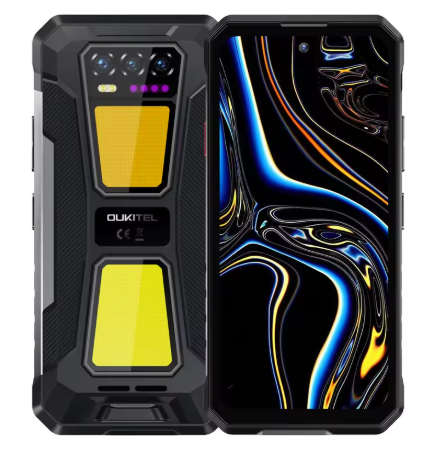 OUKITEL WP58 PRO 5G Rugged Phone 12gb RAM + 512 ROM, 6.7'' HD 10000mAh 33W Android 15 NFC Cellphone