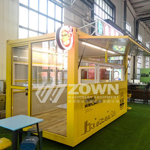 Remolque de Comida Móvil Multifuncional de Fibra de Vidrio Eléctrico Totalmente Equipado, Marca ZOWN, 2 Años de Garantía, Personalizado, Resistente a la Corrosión - Product Image 5