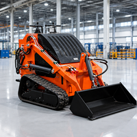 Livraison Gratuite Porte-à-Porte : Mini-chargeuse compacte agricole hydraulique diesel
