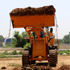 Diskon peralatan kompak berat roda 4Wd Mini Backhoe - Product Image 4
