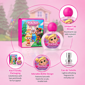 Profumo per <span class=keywords><strong>Bambini</strong></span> Hanna's Secret, Fragranza Floreale Fresca e Fruttata 100ml, <span class=keywords><strong>Spray</strong></span> Ecologico a Lunga Durata per la Fragranza Corporea dei <span class=keywords><strong>Bambini</strong></span> - Product Image 4