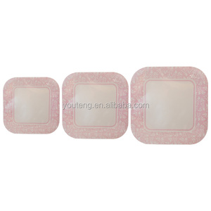 Colorido de la plaza de placas de papel de Color sólido platos desechables platos <span class=keywords><strong>fiesta</strong></span> decoraciones - Product Image 5