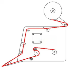 <span class=keywords><strong>TZ200</strong></span> ligne d'assemblage de tête de machine d'étiquetage d'étiquettes adhésives de sacs de fruits entièrement automatique petite tête d'étiquetage - Product Image 4