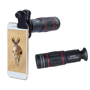 <span class=keywords><strong>Téléobjectif</strong></span> de télescope de téléphone Objectif de zoom 18X avec objectif de téléphone portable monoculaire de trépied <span class=keywords><strong>pour</strong></span> Smartphones - Product Image 5