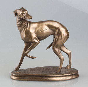 Statues de chiens lévriers en bronze de conception célèbre - Product Image 5
