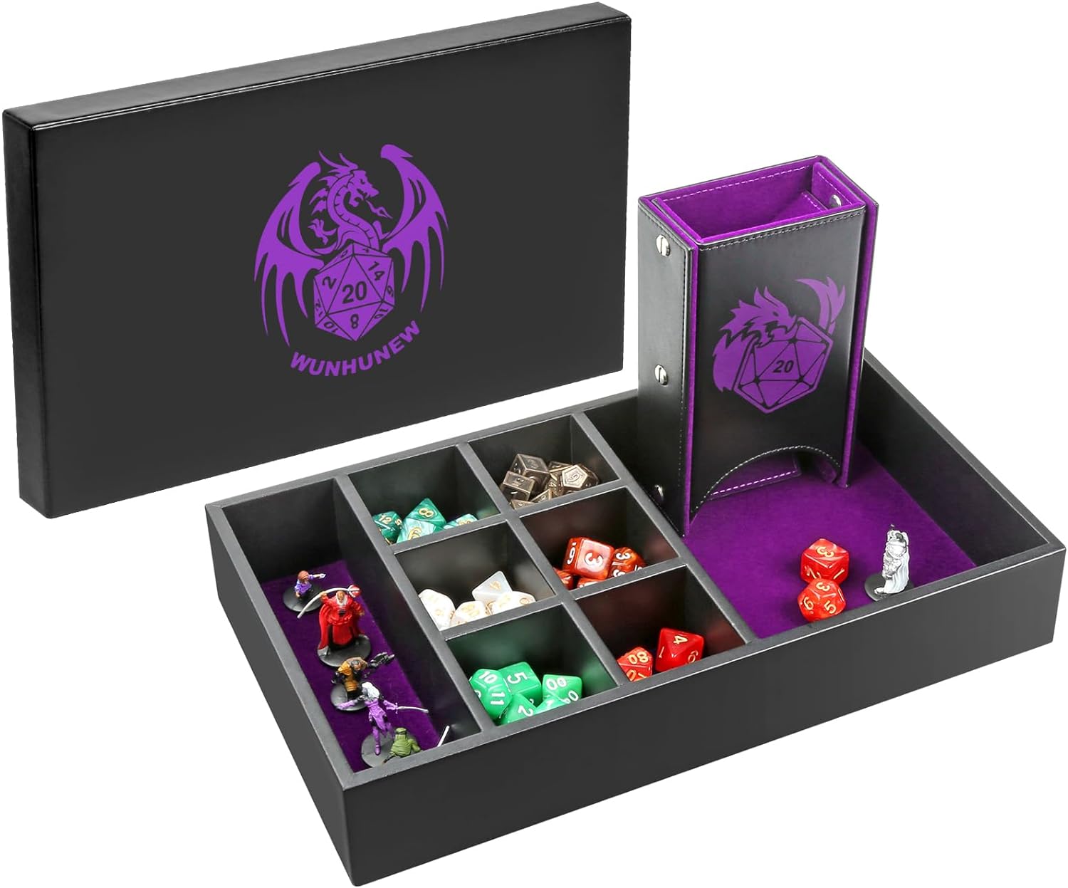 Scatola Portadadi DND A Forma Di Bottiglia Di Medicina – Stampata In 3D – Custodia Creativa Per Giochi Da Tavolo