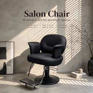 Sillas de Peluquería Multifuncionales de Cuero para Salón de Belleza, Silla de Barbería - Product Image 1